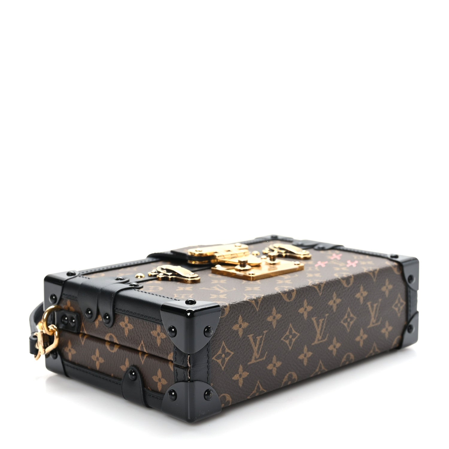 Louis Vuitton Monogram Petite Malle Black 4 of 8
