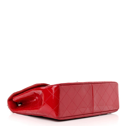 Chanel Patent Jumbo Single Flap Red 4 of 17