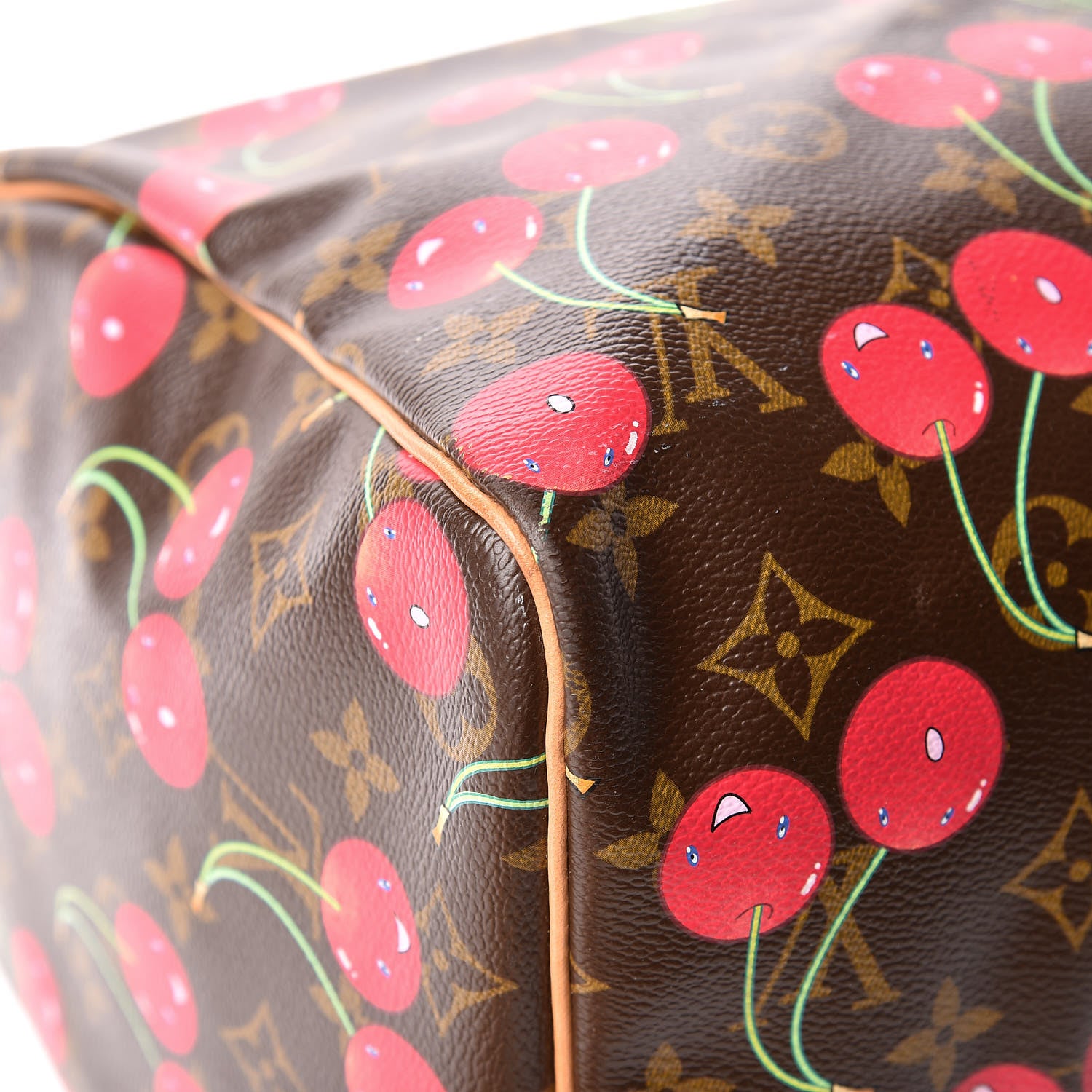 Louis Vuitton Monogram Cerises Keepall 45 16 of 18