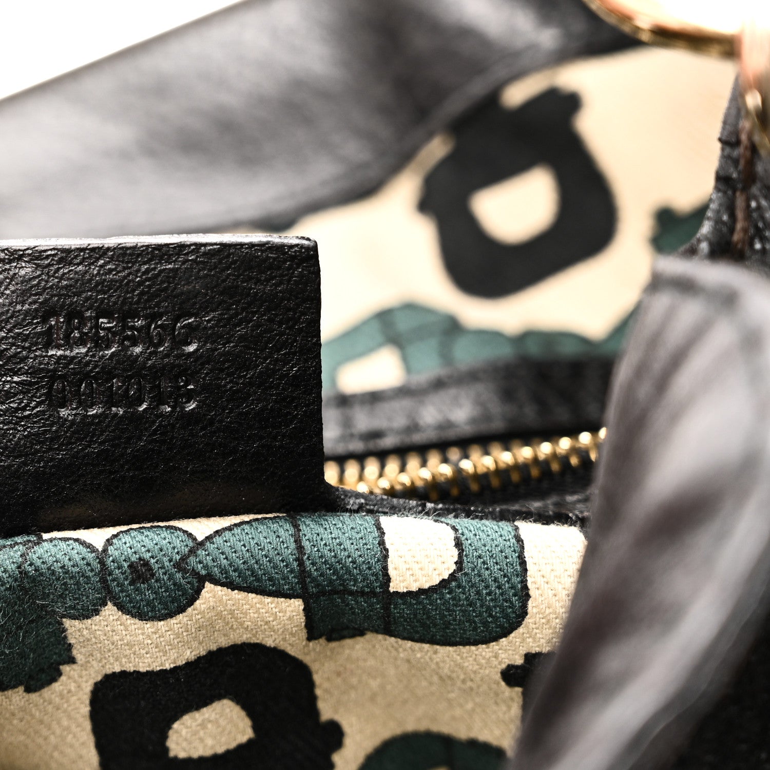 Gucci Calfskin Medium Indy Top Handle Hobo Black 7 of 10