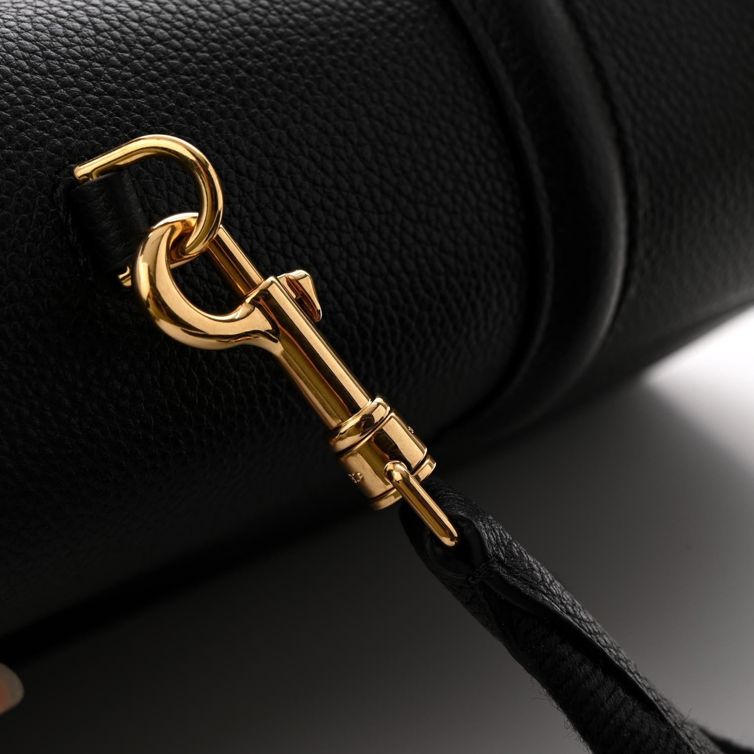 Celine Grained Calfskin Teen Soft 16 Shoulder Bag Black 11 of 14
