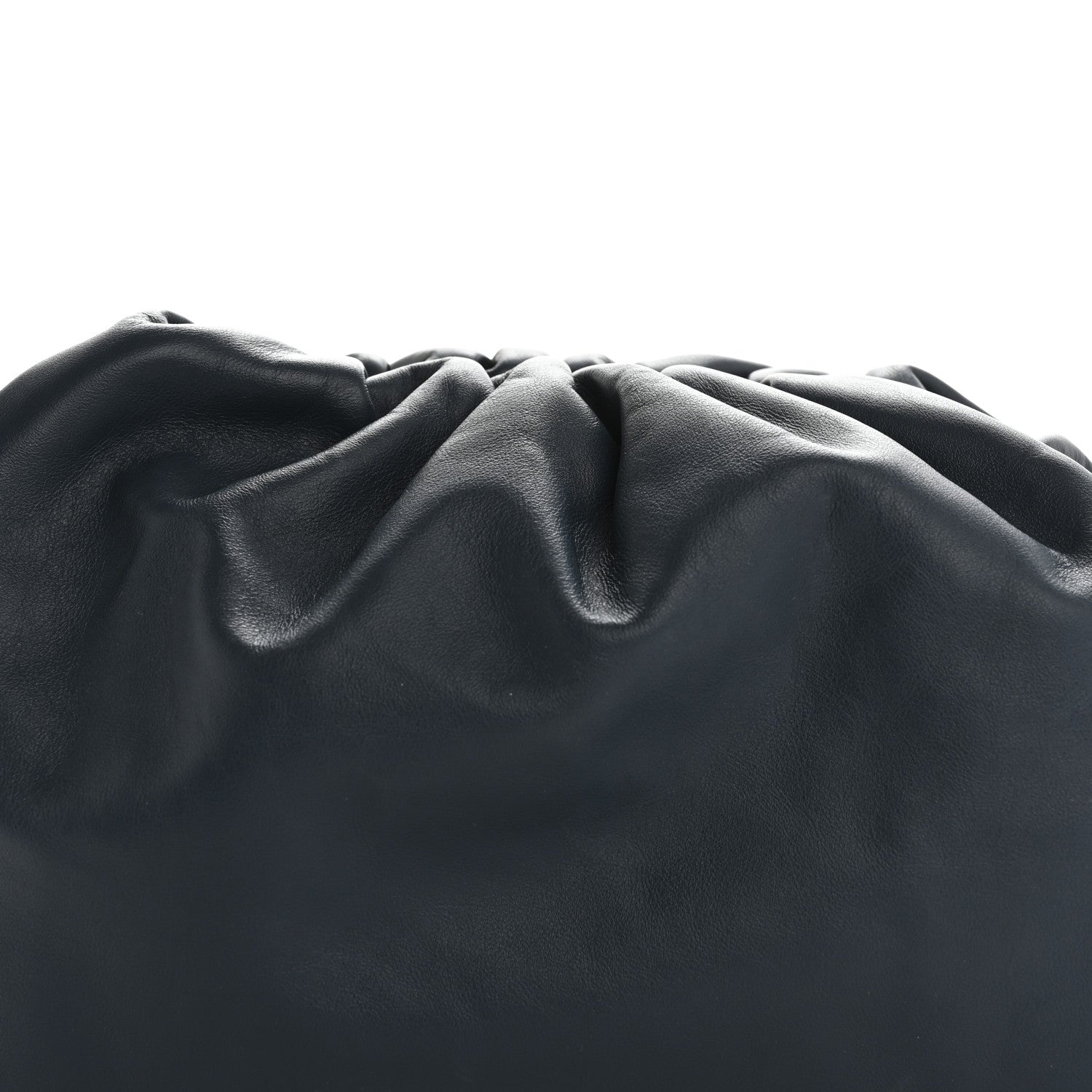 Bottega Veneta Smooth Butter Calf The Pouch Oversized Clutch Deep Blue 8 of 11