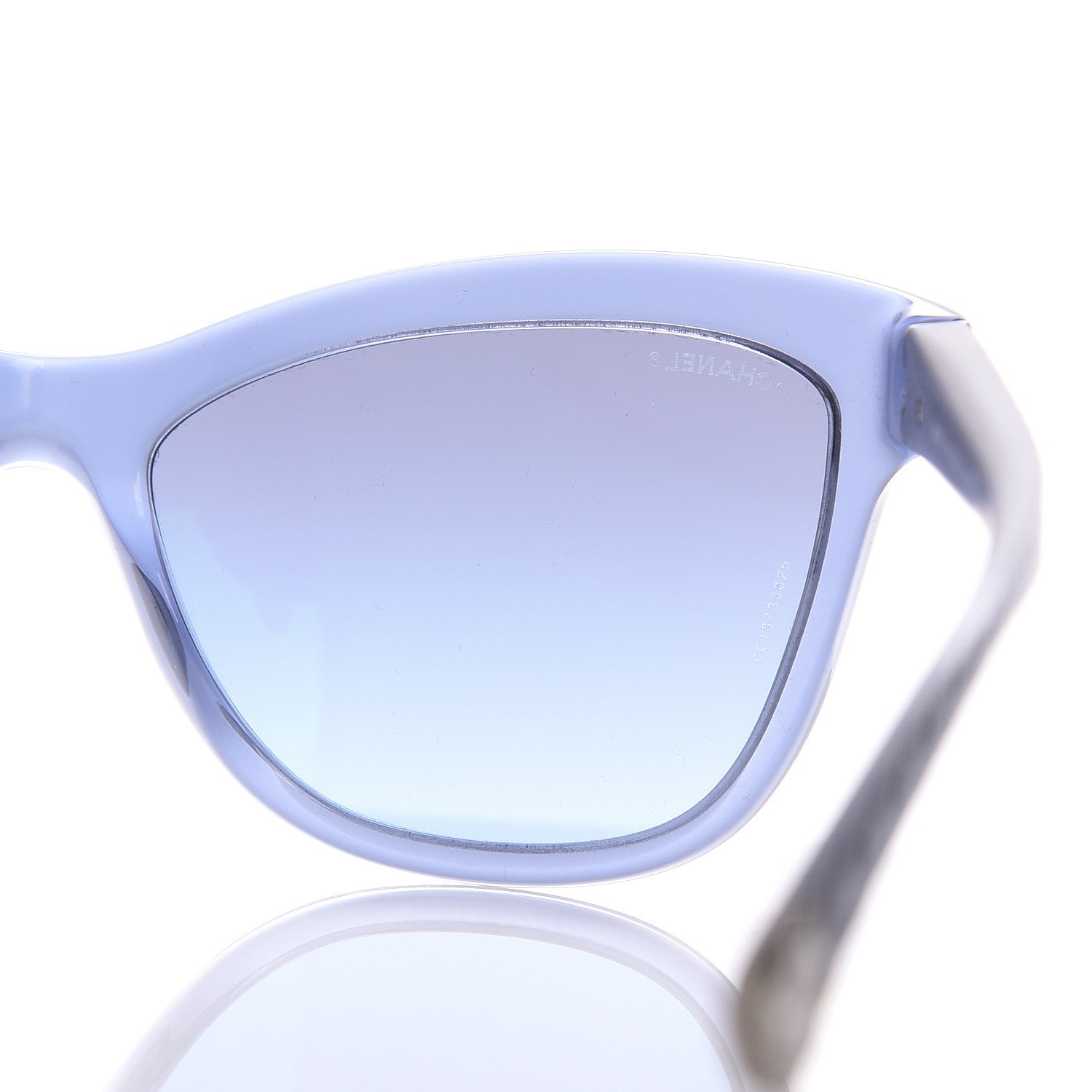 Chanel CC Cat Eye Sunglasses 5330 Blue 7 of 8