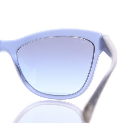 Chanel CC Cat Eye Sunglasses 5330 Blue 7 of 8