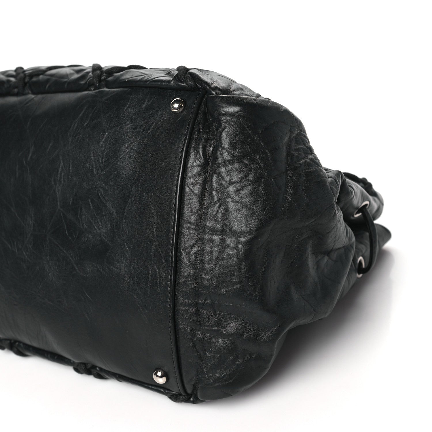 Chanel Calfskin Ultra Stitch Tote Black 10 of 11