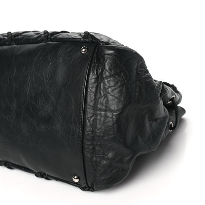 Chanel Calfskin Ultra Stitch Tote Black 10 of 11