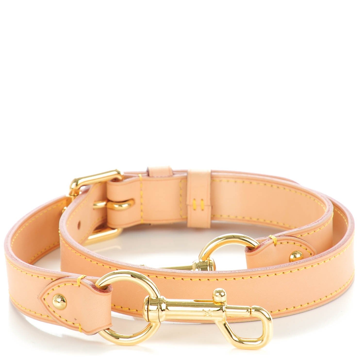 Louis Vuitton Vachetta VVN Adjustable Shoulder Strap 1 of 4