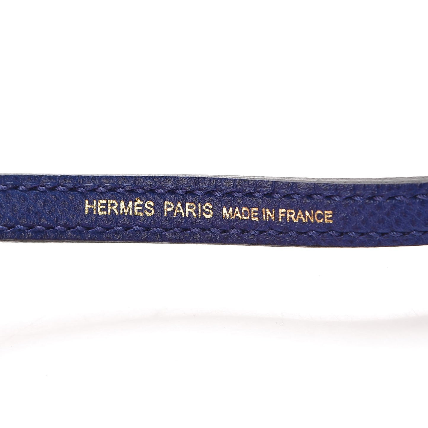 Epsom Mini Kelly Sellier 20 Bleu Electrique