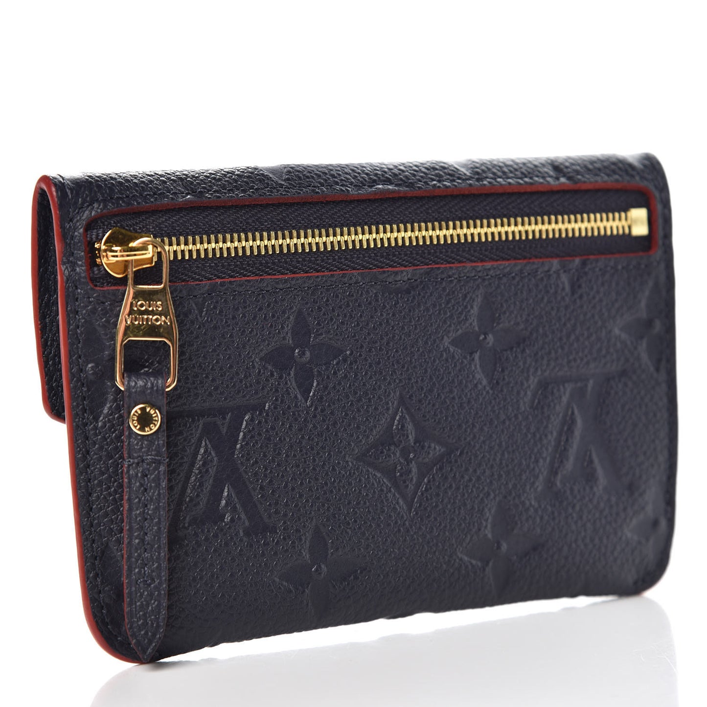 Empreinte Key Pouch Marine Rouge