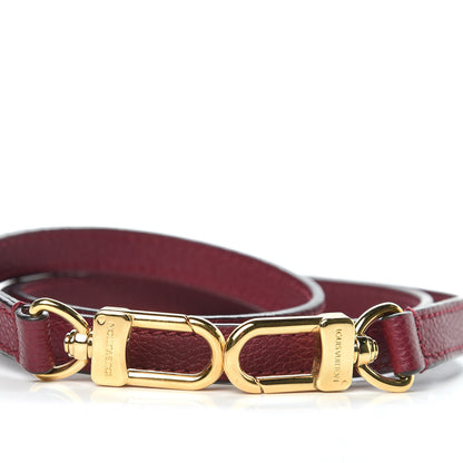 Louis Vuitton Calfskin Mazarine MM Shoulder Strap Raisin 3 of 4