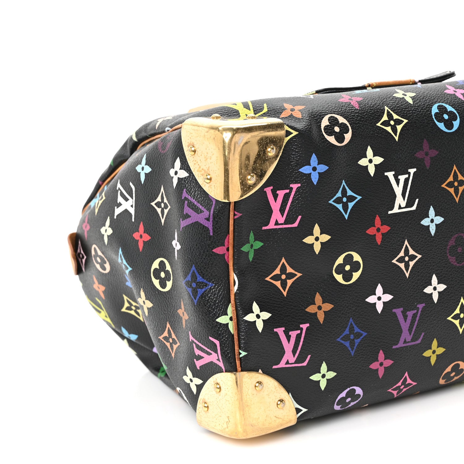 Louis Vuitton Monogram Multicolor Speedy 30 Black 8 of 9