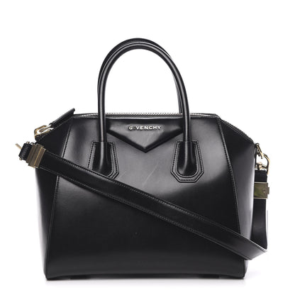 Givenchy Shiny Lord Calfskin Small Antigona Black 1 of 12