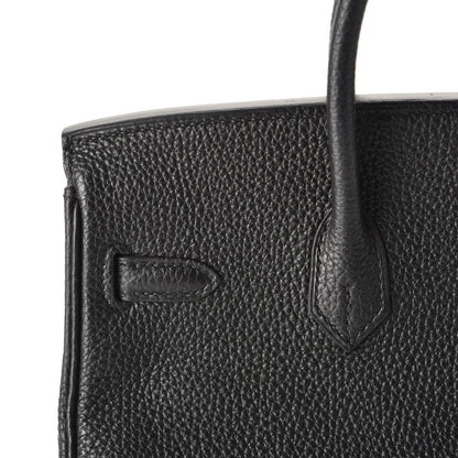 Hermes Togo Birkin 25 Black 34 of 36