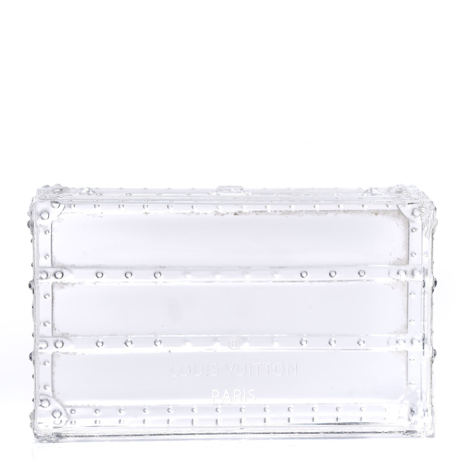 Louis Vuitton Crystal Trunk Paperweight 4 of 4