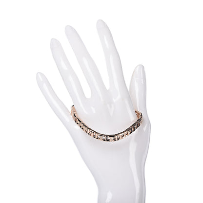 Tiffany 18K Rose Gold Narrow T True Bracelet 2 of 5