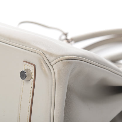 Hermes Swift Birkin 25 Gris Perle 8 of 13