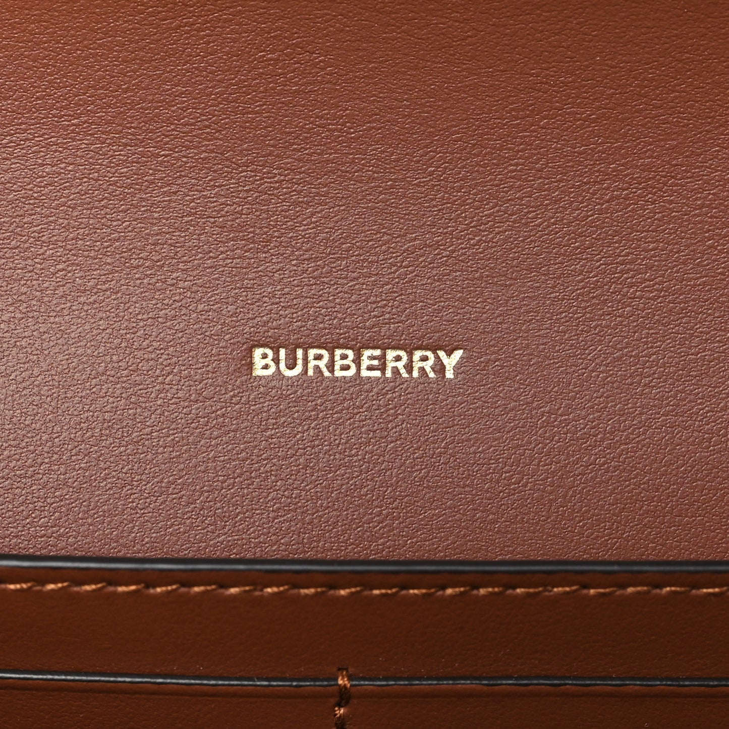 E-Canvas Icon Stripe Hannah Wallet With Detachable Strap Archive Beige Tan