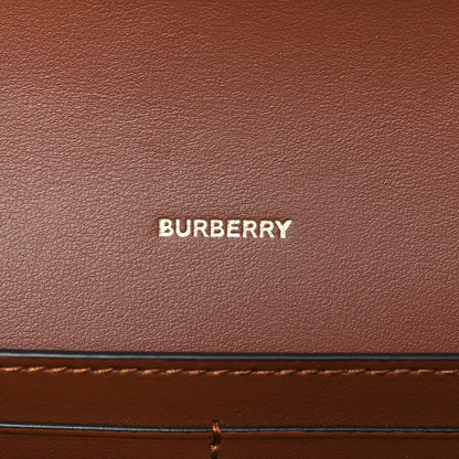 Burberry E-Canvas Icon Stripe Hannah Wallet With Detachable Strap Archive Beige Tan 6 of 8