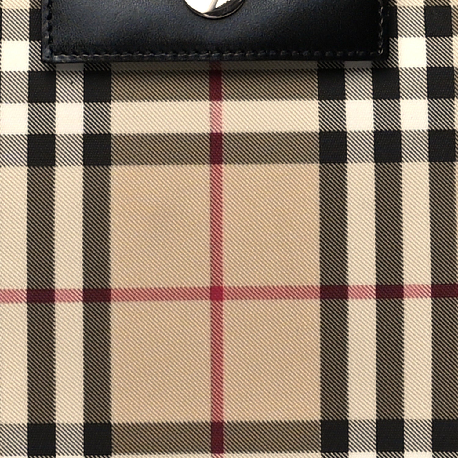 Burberry Vintage Check Shoulder Bag Black 7 of 12