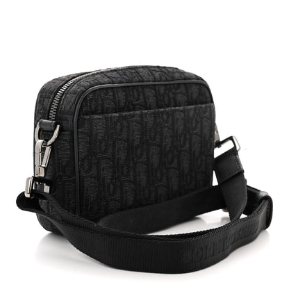 Christian Dior HOMME Oblique Safari Messenger Black 3 of 12