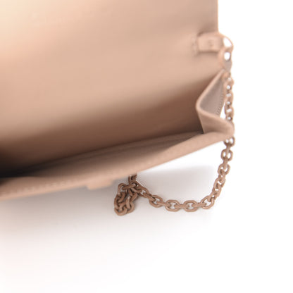 Christian Dior Ultra Matte Calfskin Nano Saddle Chain Pouch Rose Des Vents 4 of 8