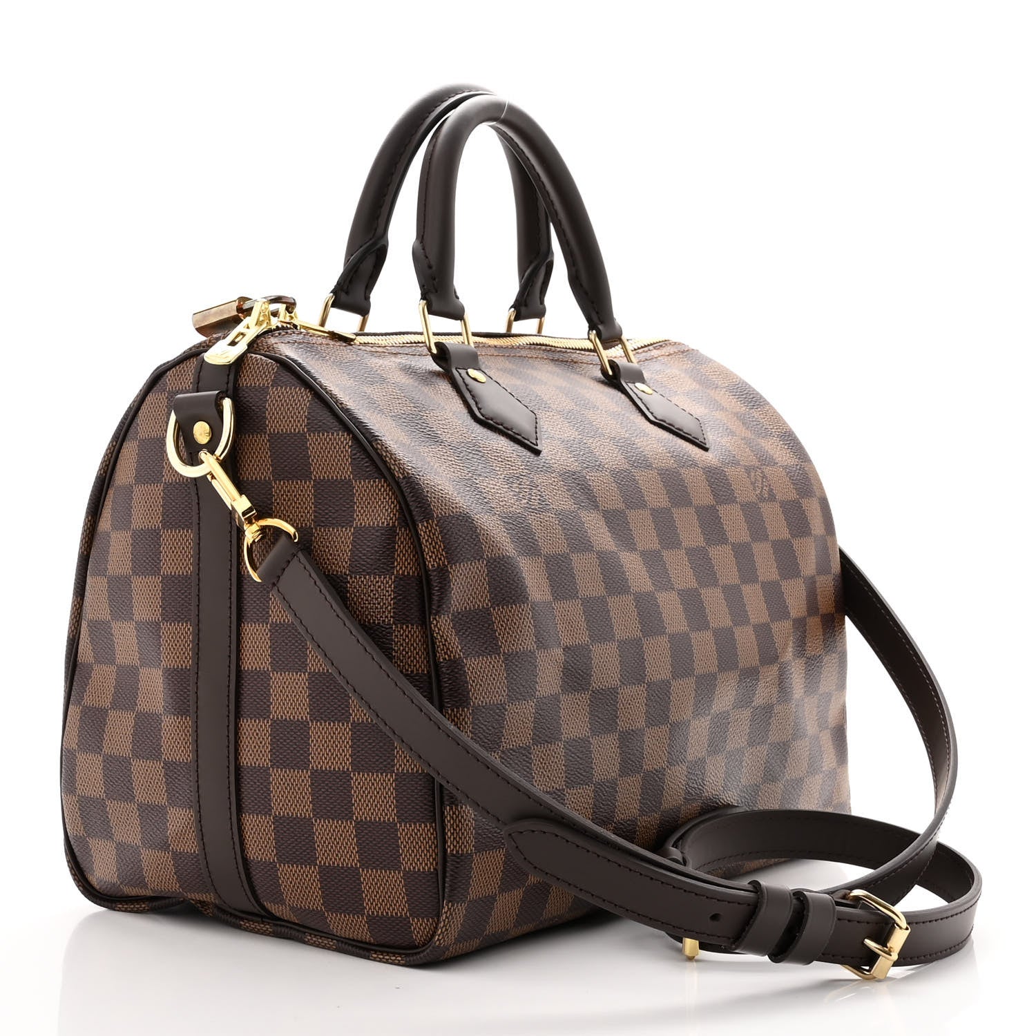Louis Vuitton Damier Ebene Speedy Bandouliere 30 3 of 11