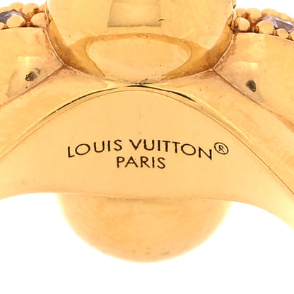 Louis Vuitton Crystal Louisa Ring 4 of 4