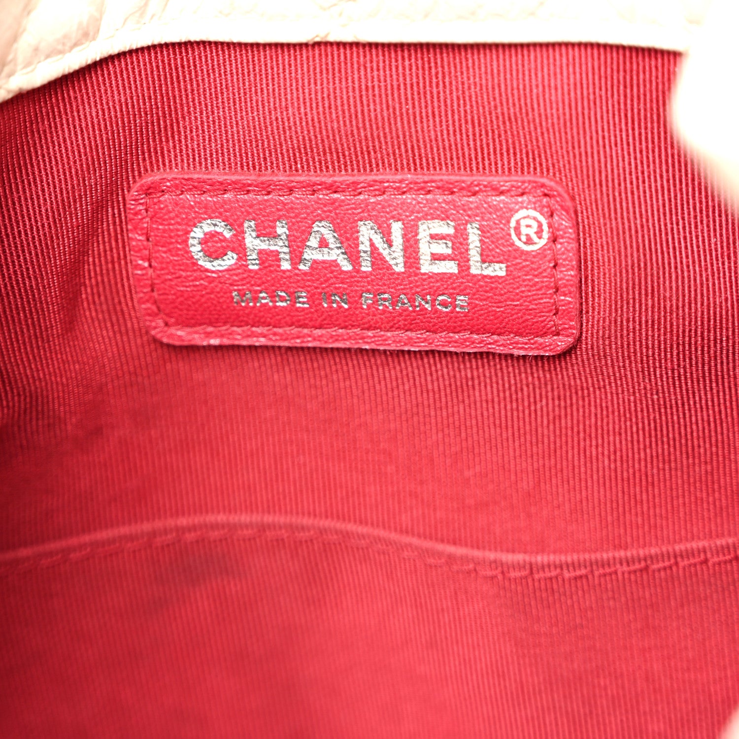 Chanel Aged Calfskin Quilted Gabrielle Backpack Black White 6 of 11