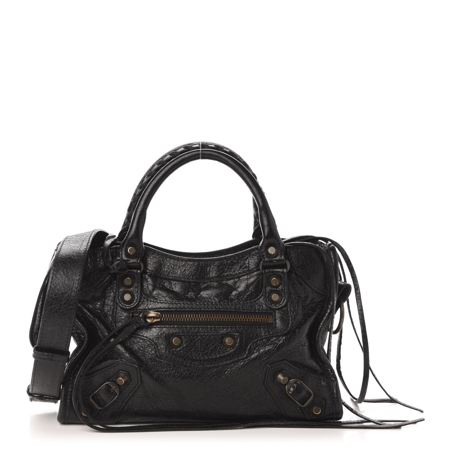 Balenciaga Agneau Classic Hardware Mini City Black 3 of 13