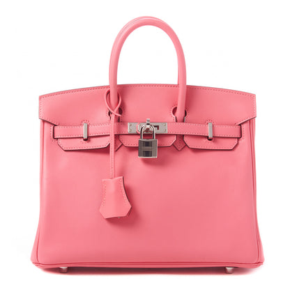 Hermes Swift Birkin 25 Rose Azalee 1 of 33