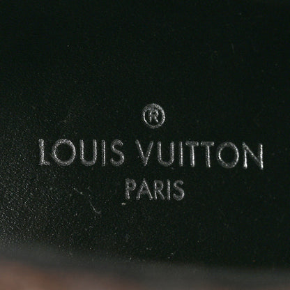 Louis Vuitton Patent Nano Monogram Ankle Star Trail Boots 37 Black 7 of 13