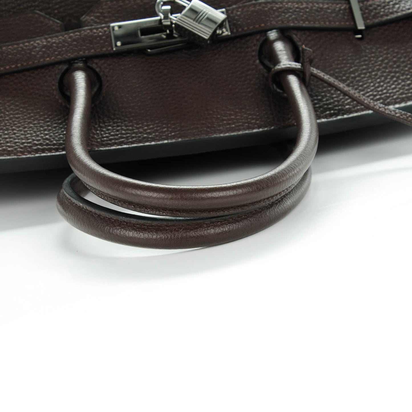 Togo Bi-Color Birkin 35 Chocolate Black