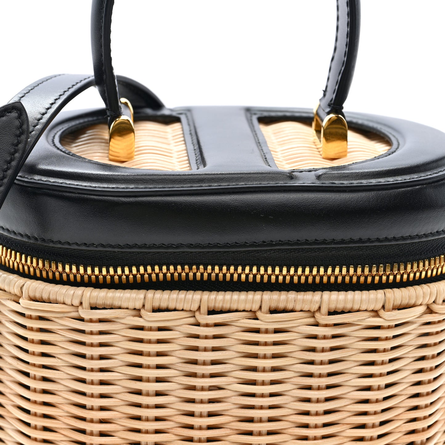 Wicker CD Vanity Black