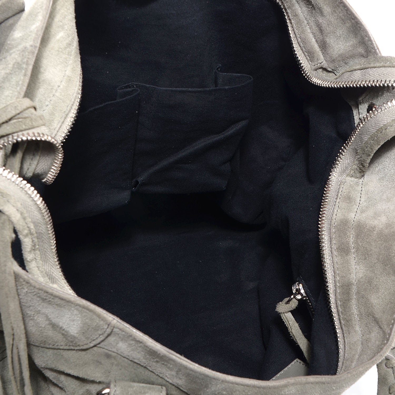 Balenciaga Baby Daim Suede Velo Gris Vison 8 of 13