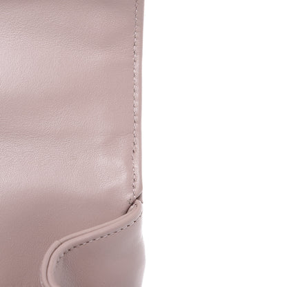 Saint Laurent Calfskin Suede Matelasse Chevron Medium Monogram College Bag Rose Poudre 8 of 12