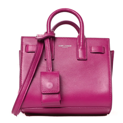 Saint Laurent Calfskin Toy Sac De Jour Electric Pink 1 of 8