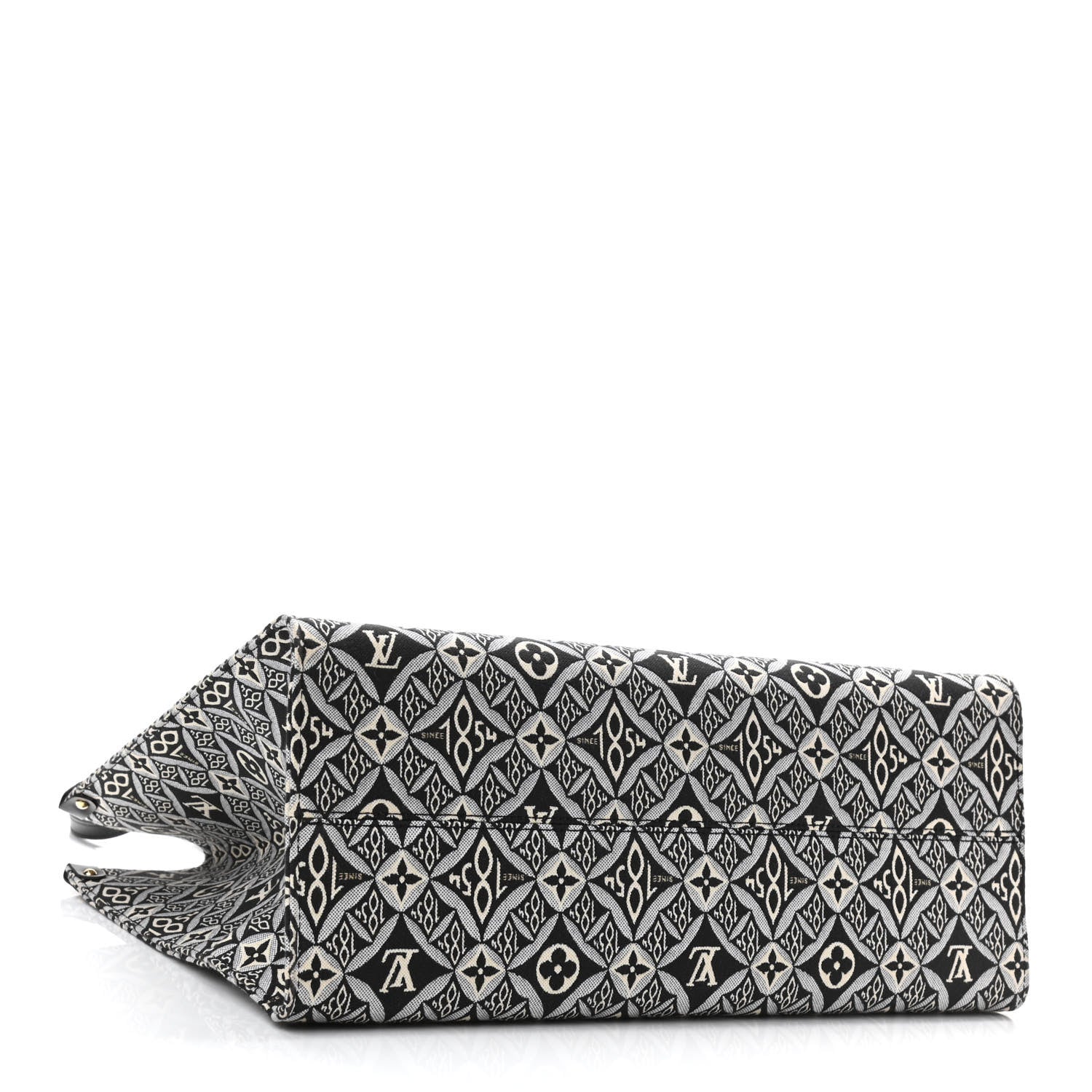 Louis Vuitton Jacquard Since 1854 Onthego GM Grey 4 of 9