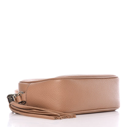Gucci Pebbled Calfskin Small Soho Disco Bag Camelia 4 of 12