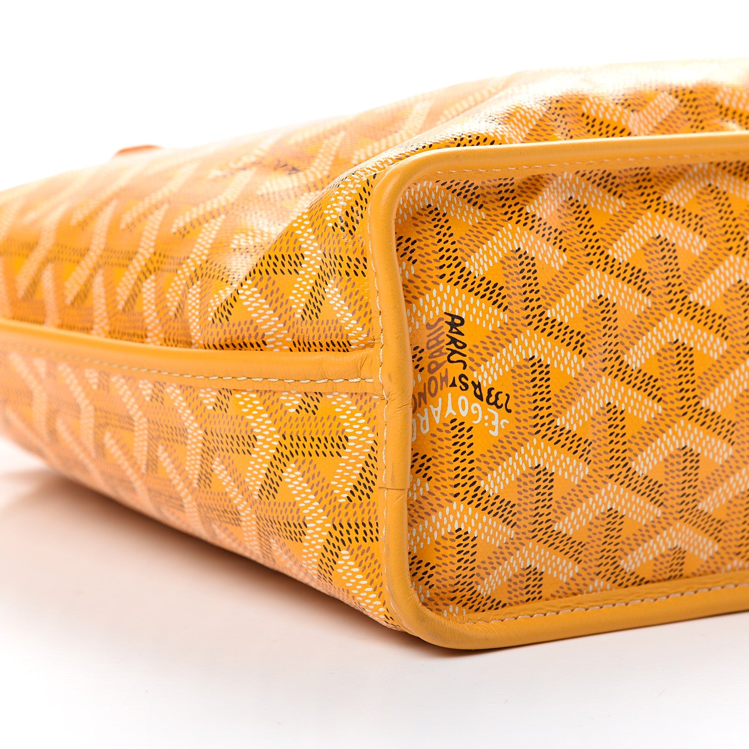Goyard Goyardine Reversible Mini Anjou Yellow 13 of 18