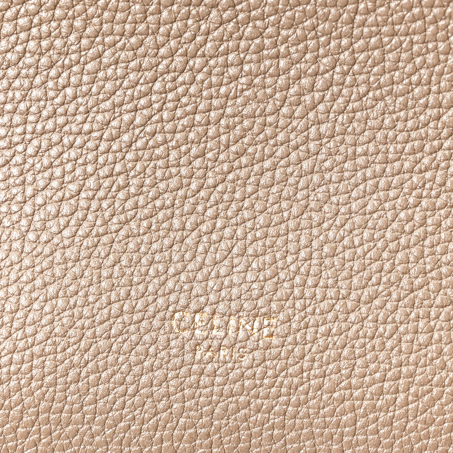 Celine Soft Grained Calfskin Small Sangle Bucket Bag Taupe 6 of 12