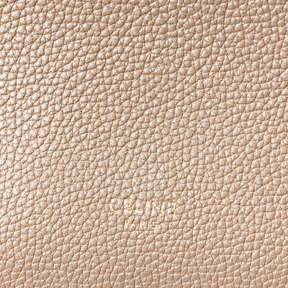 Celine Soft Grained Calfskin Small Sangle Bucket Bag Taupe 6 of 12