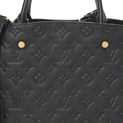 Louis Vuitton Empreinte Montaigne MM Black 11 of 11