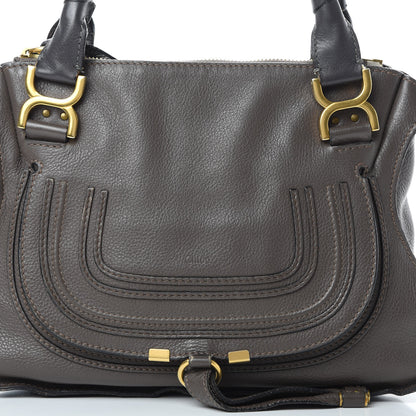 Chloe Calfskin Medium Marcie Satchel Ash 8 of 18