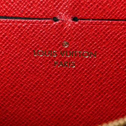 Louis Vuitton Damier Ebene Clemence Wallet Cherry 6 of 6