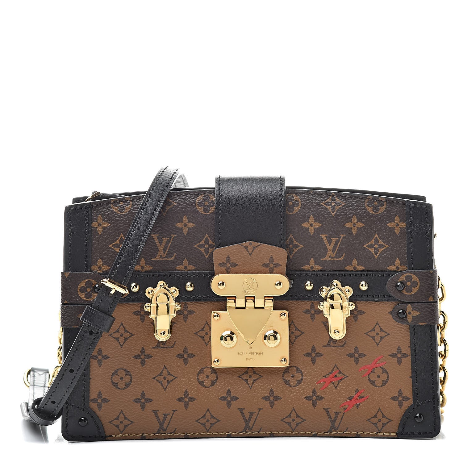 Louis Vuitton Reverse Monogram Trunk Clutch 1 of 12