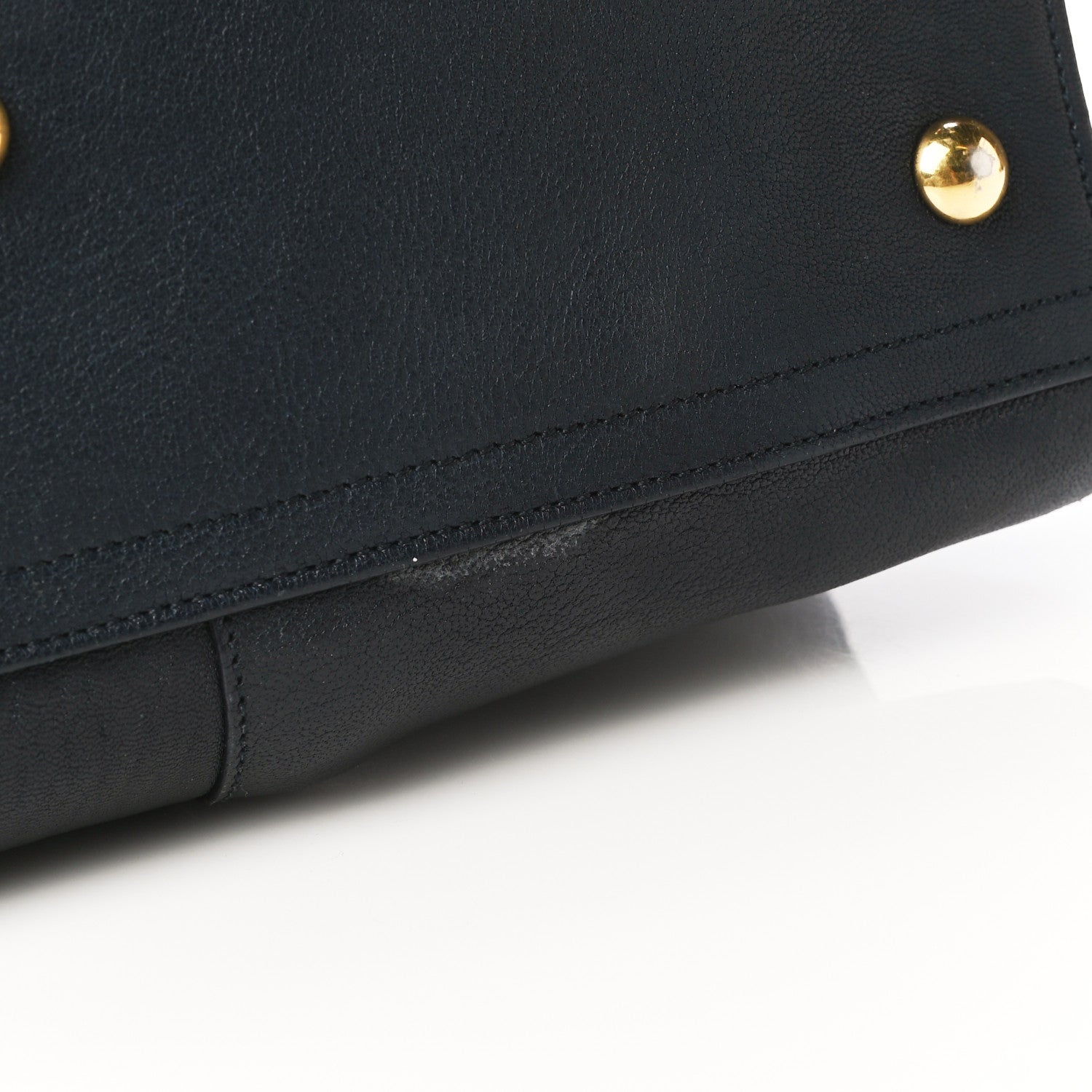 Saint Laurent Sheepskin Small Cabas ChYc Navy 11 of 26