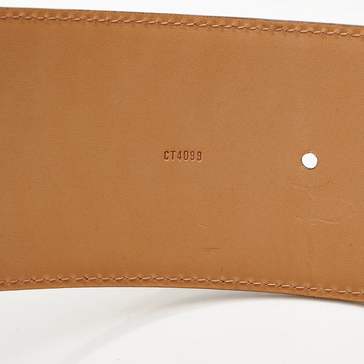 Patent LV Facettes Belt 85 34 Amarante