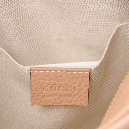 Gucci Pebbled Calfskin Small Soho Disco Bag Camelia 6 of 8
