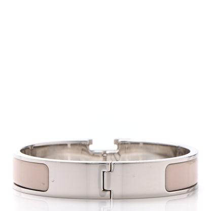 Hermes Enamel Narrow Clic Clac H Bracelet PM Marron Glace 3 of 4