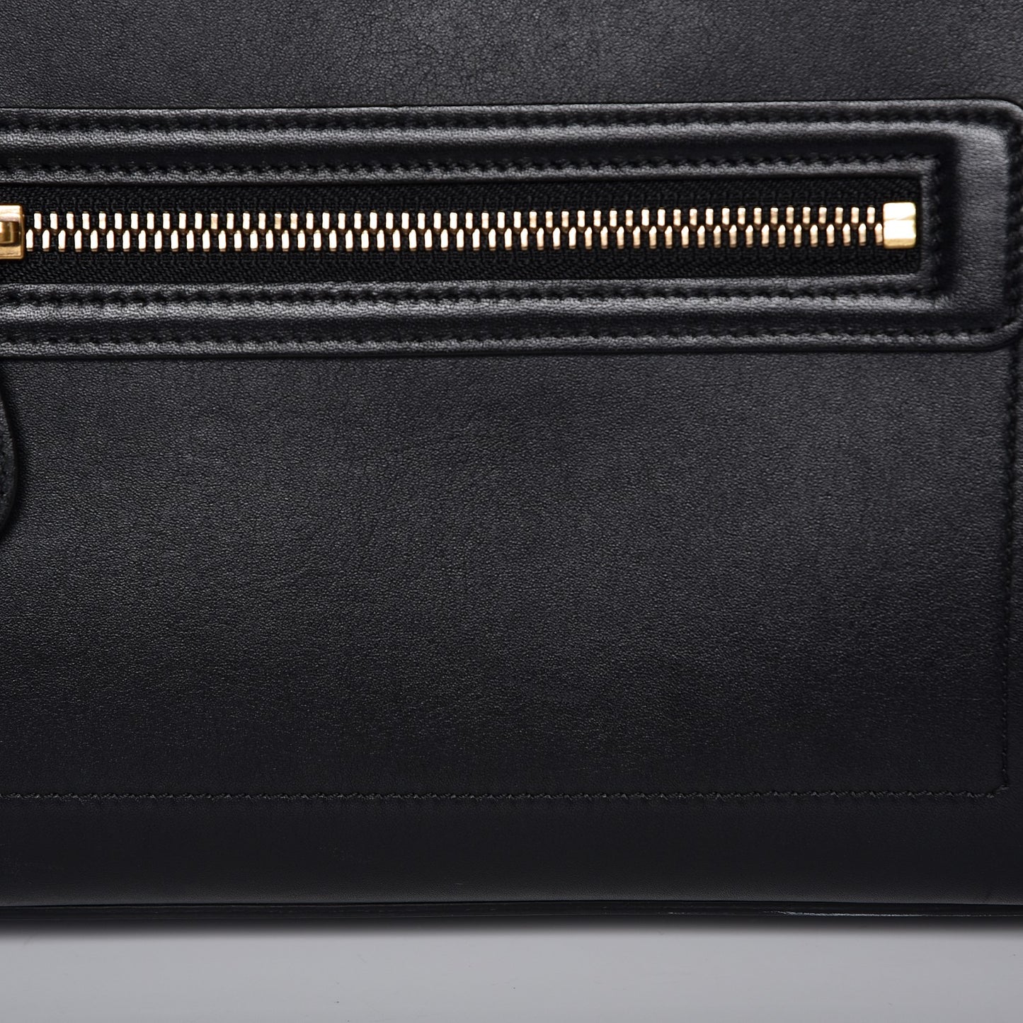 Smooth Calfskin Mini Luggage Black